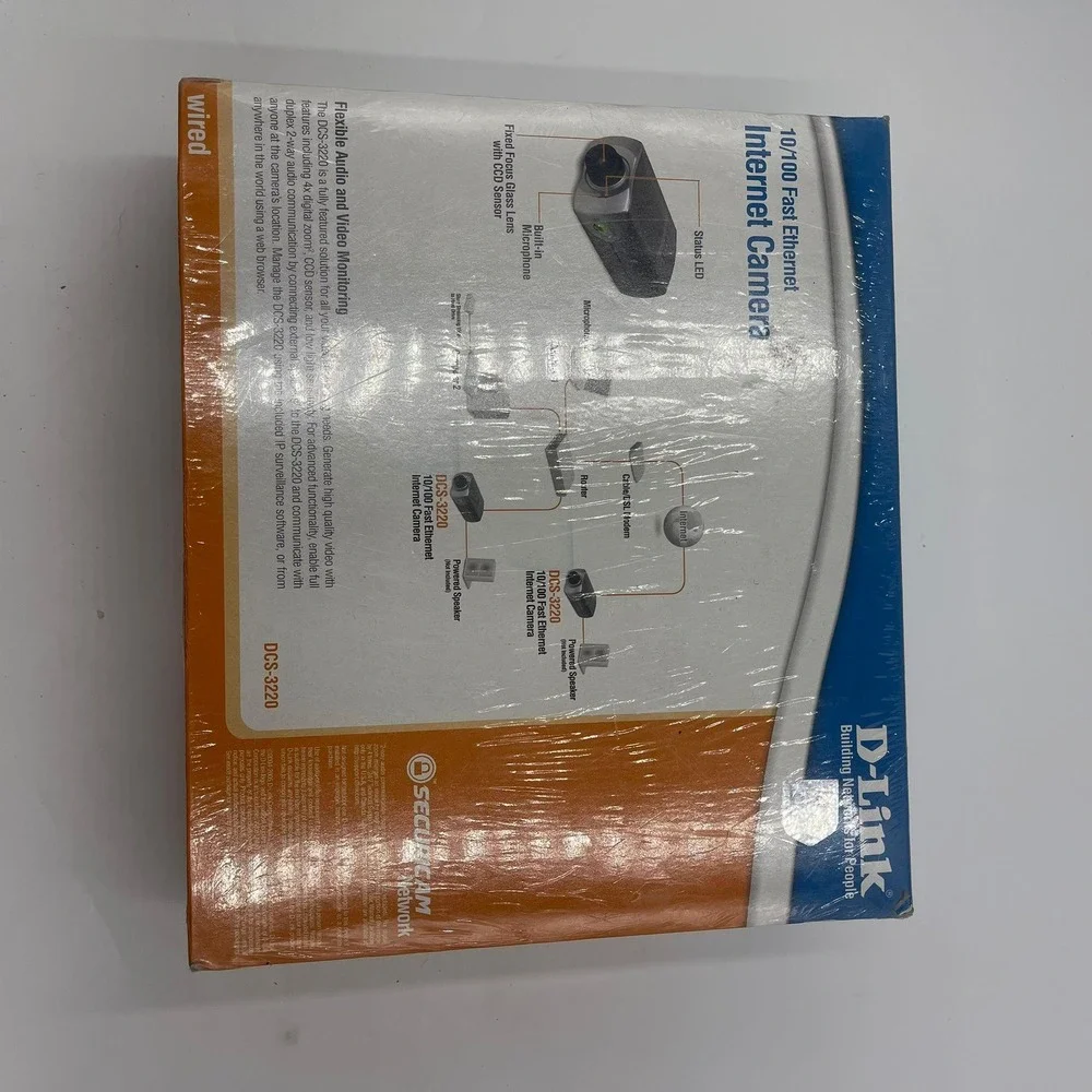 D Link‎ DCS 3220 Wired 10 100 Fast Ethernet Internet Camera